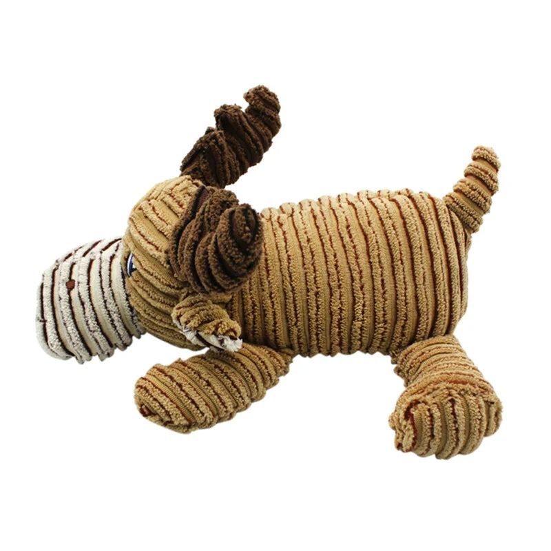 Squeaky Plush Dog Toys