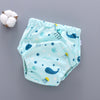 6 Layer Waterproof Reusable Cotton Baby Training Pants Infant Shorts Underwear Cloth Baby Diaper Nappies Panties Nappy Changing