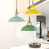 Pendant Light Retro Colorful Lamp