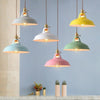 Pendant Light Retro Colorful Lamp