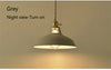 Pendant Light Retro Colorful Lamp