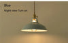 Pendant Light Retro Colorful Lamp