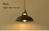 Pendant Light Retro Colorful Lamp