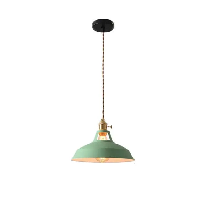 Pendant Light Retro Colorful Lamp