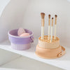 1PCS Silicone Washing Bowl Makeup Brush Cleaning Box