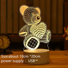 3D Acrylic Led Lamp, Numerous Designs