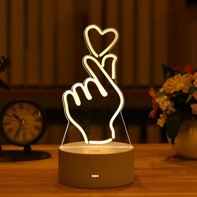 3D Acrylic Led Lamp, Numerous Designs