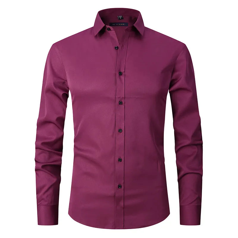 Men's Anti-Wrinkle Stretchable Dress shirt