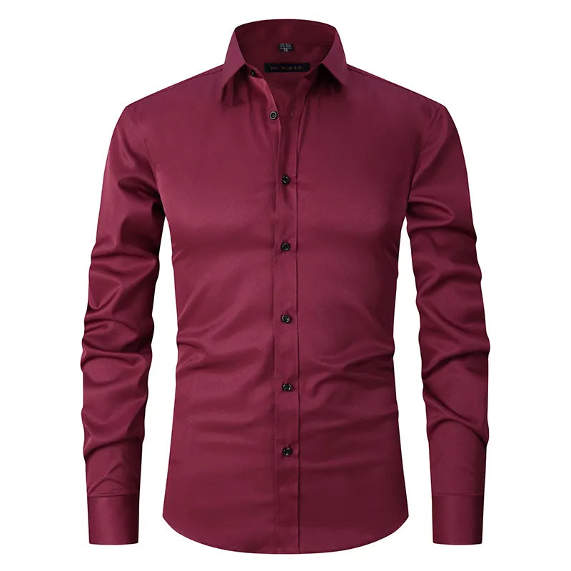 Men's Anti-Wrinkle Stretchable Dress shirt