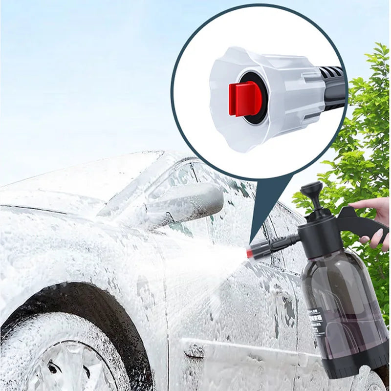 2L Hand Pump Foam Sprayer Pneumatic Washer Foam