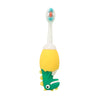 Antibacterial Baby Toothbrush (Soft, Fine Bristles) - Dinosaur / Duck