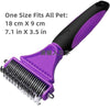 Pumpkin Pet Brush, Self Cleaning Slicker Brush for Shedding Dog Cat Grooming Comb Removes Loose Underlayers and Tangled Hair,