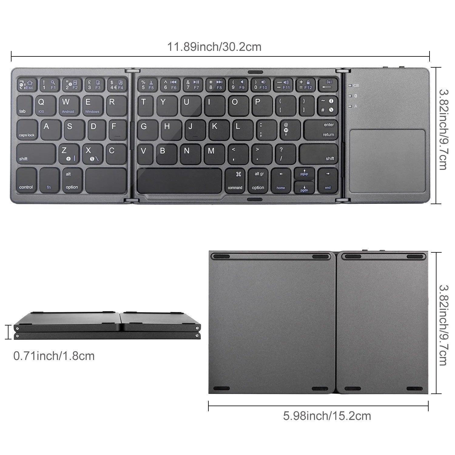 Wireless Folding Keyboard