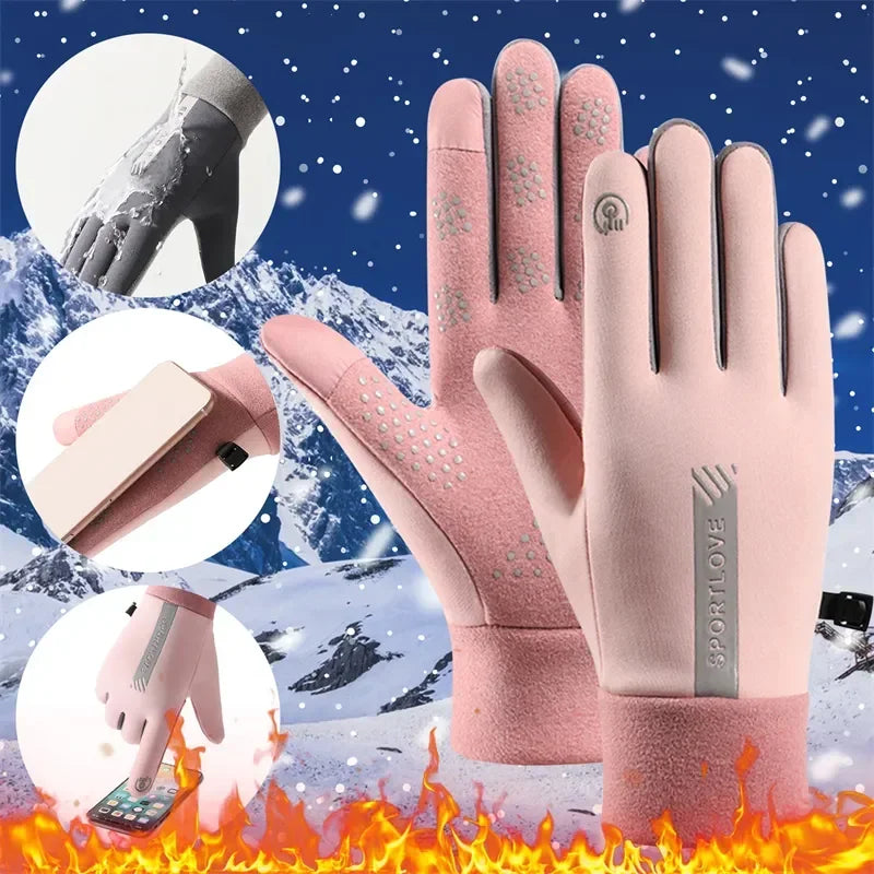 Thermal Fleece Winter Gloves