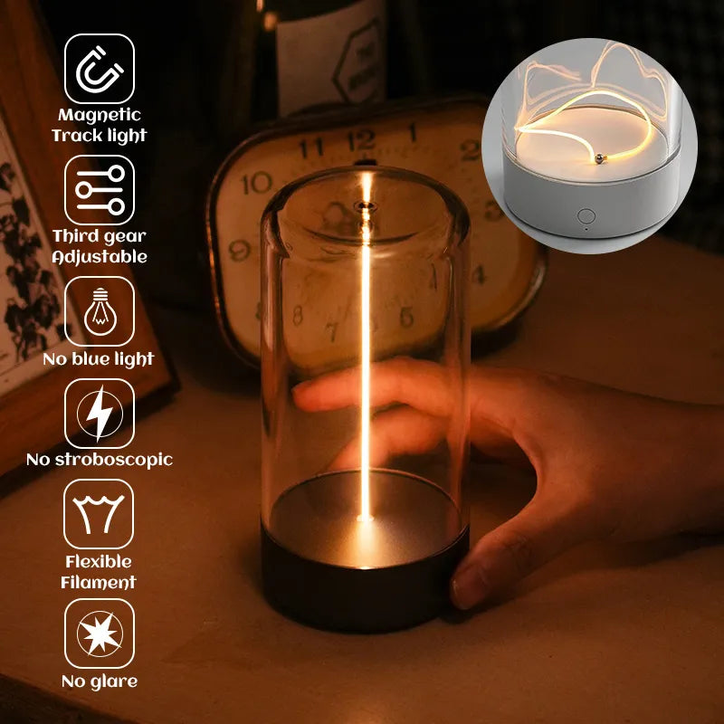 Magnetic Filament Table Lamp