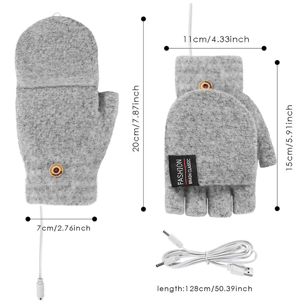 USB Electric Heated Gloves