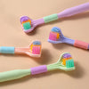 3D Stereo Three-Sided Toothbrush