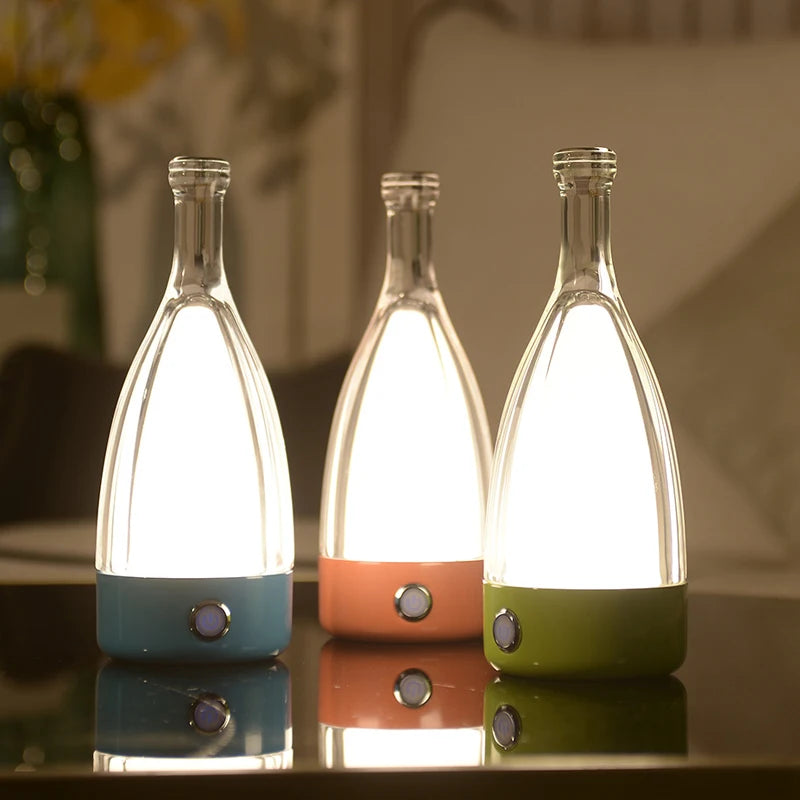 Wine Bottle Table Lamp